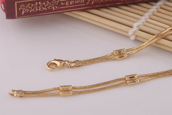 MxGXfam набор мужских браслетов и цепей желтого золота 600*5 мм 200*5 мм|set men|men bracelet setyellow