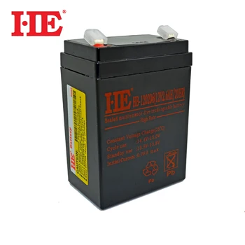 

HE High Performance Deep Cycle Battery Small Rechargeable Lead acid Battery Toy Car Battery 12V 2.6AH 70x47x98mm