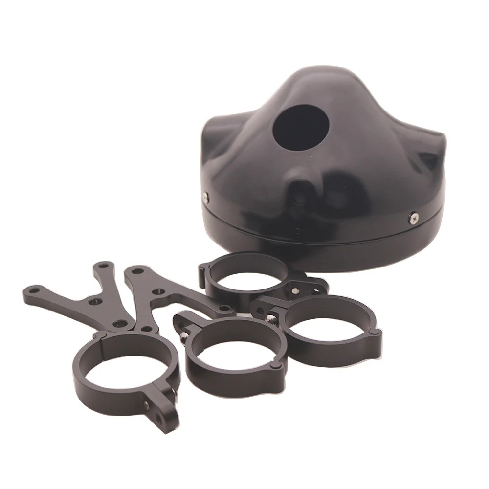 Universal Motorcycle Headlight Mounting Bracket Adjustable for Honda