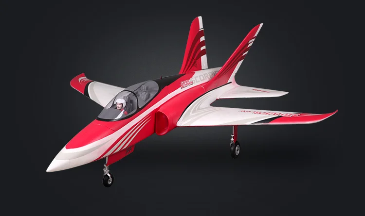 FMS SCORPION 90 мм EDF JET PNP rc самолет - Цвет: RED KIT
