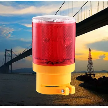 

Warning Solar Light 6LED Bulb Lamp Bright Flash Emergency Light Blinker For Industrial Lighting lampada Large capacity battery