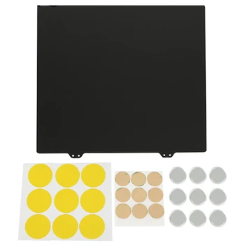

3D Printing Hot Bed Accessories 300Mm Double Layer Texture Pei Powder Steel Plate +9x Magnetic Block For Cr-10/10S