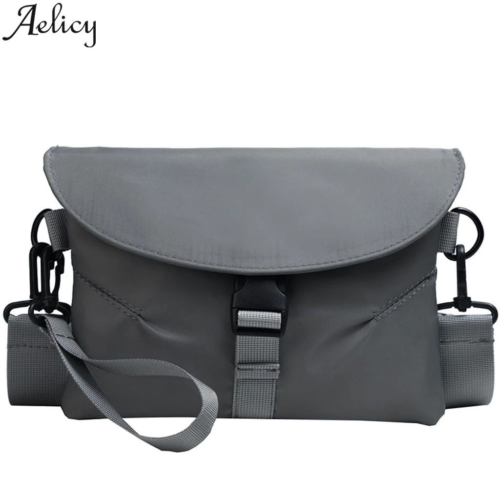 Aelicy модная нейтральная индивидуальная уличная универсальная сумка-мессенджер на плечо сумка для мобильного телефона холщовая пляжная сумка большие сумки