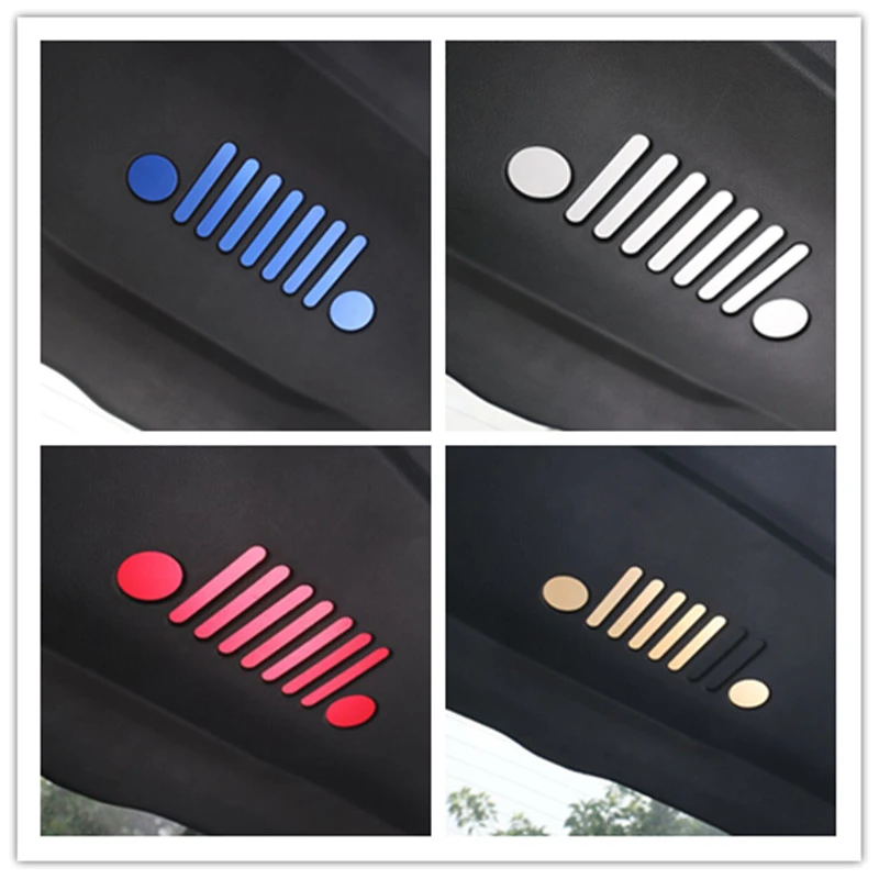 DKEKE Autocollants de Couverture de décoration de la Voiture de rétroviseur pour Jeep Renegade 2015 Up Extérieur Vue arrière Extérieur Accessoires de Voiture Cylisme DKEKE Color : Blue