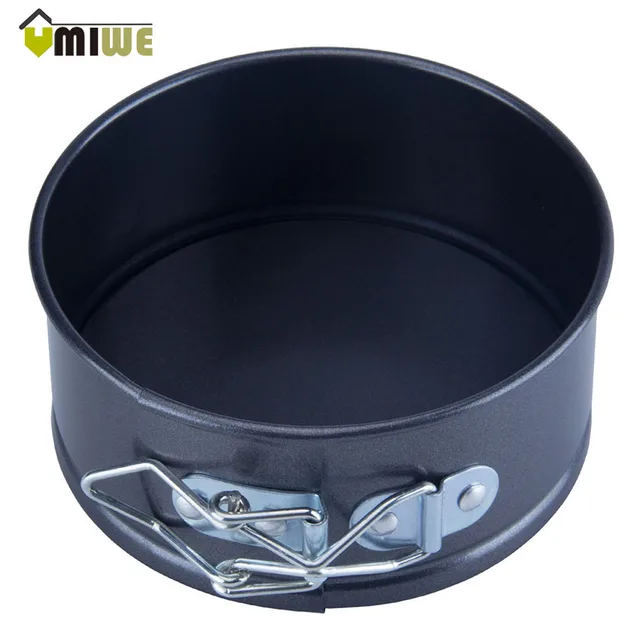 Umiwe Mini Carbon Steel Nonstick Bakeware Springform Pan Round Cake