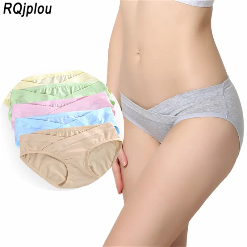 2018 Cotton U Shaped Low Waist Maternity Underwear