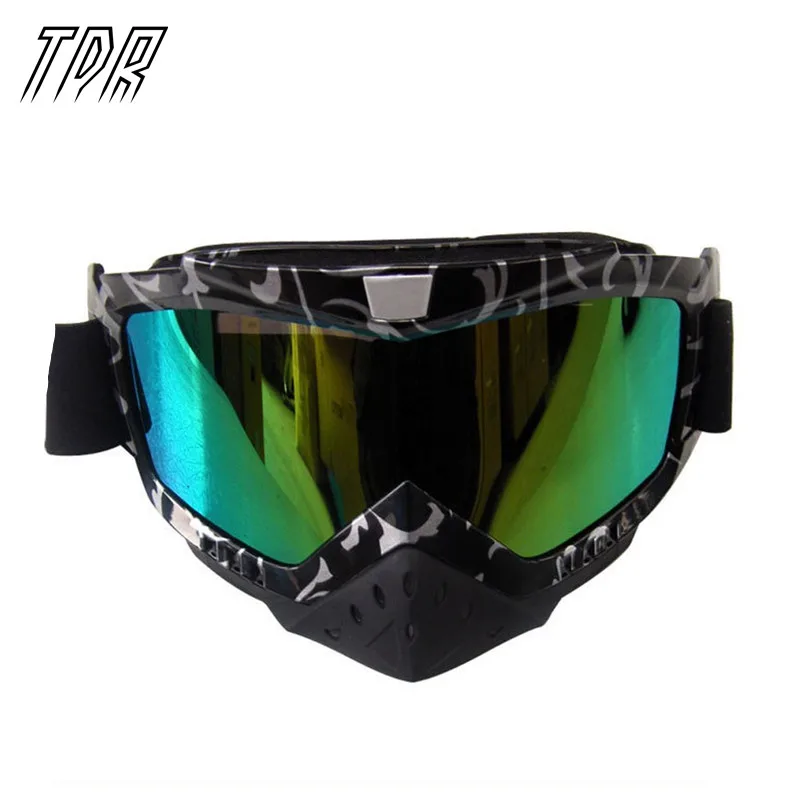 dirt bike goggles for glasses