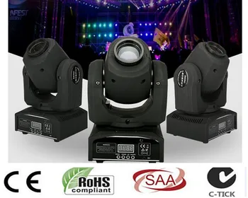 

led 4IN1 30W mini led spot moving head light Mini Moving Head Light 30W DMX dj 8 gobos effect stage lights/ktv bar disco