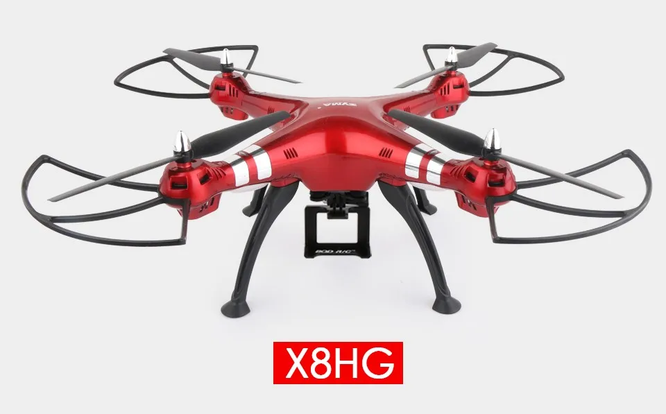 SYMA X8W X8HG X8HW Квадрокоптер с дистанционным управлением Drone без каких-либо Камера 2,4G 6-осевой Радиоуправляемый вертолет может поместиться Gopro/Xiaoyi/SJCAM VS MJX B3 B6