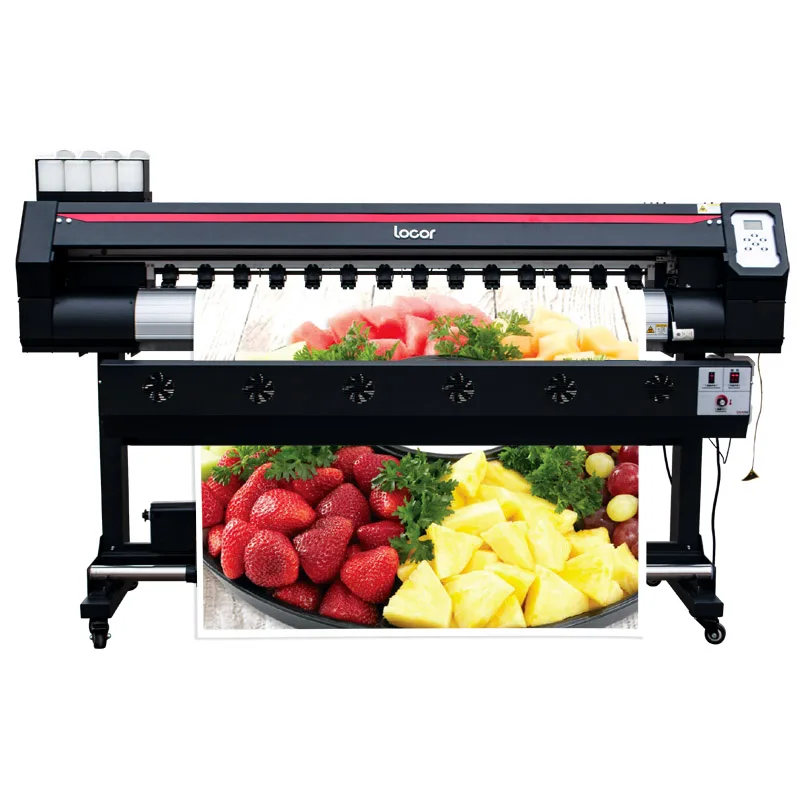 1.6m Large Format Printer double print head XP600 flex banner 1600mm eco solvent printer