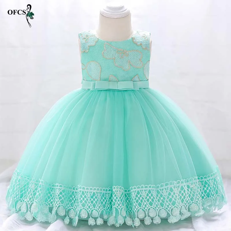 Kids Birthday Princess Party Dress Girls Infant Flower Children Bridesmaid...