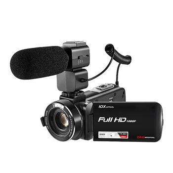 

10X Optical Zoom 120X Digital Zoom Wireless Video Camera HDV-Z80 5.1MP CMOS H.264 Full HD 1080p Digital Video Camcorder