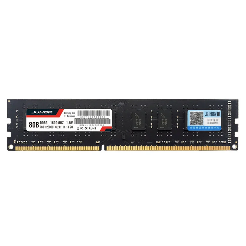 JUHOR Ram DDR3 4GB 8GB 16GB 2GB1600mhz DDR4 4GB 8GB 16GB 2666mhz U DIMM PC4 21300 1