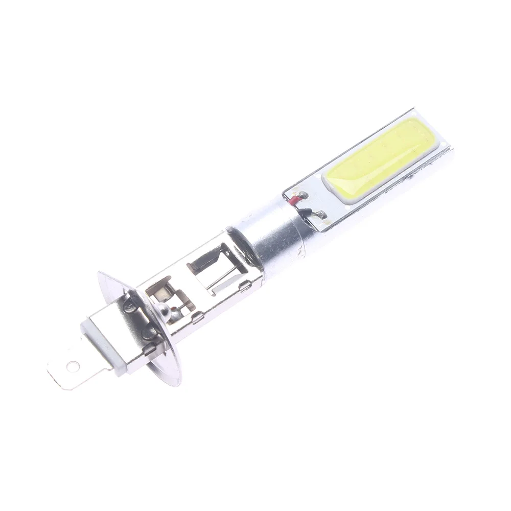 

1PC H1 LED Bulb Super Bright Car Fog Lights White 12VDC 6000K COB Driving Day Running Lamp Auto