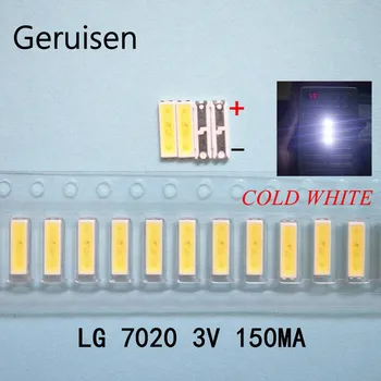 

LED Backlight TV High Power 0.5W 3V 7020 LED Backlight Cool white For LG LED LCD TV Backlight Application 500PCS