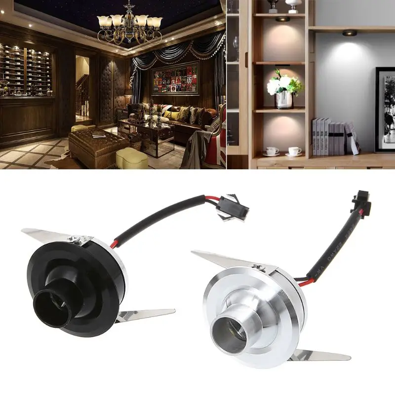 

85-265V LED Spotlight Mini Ceiling Down Bulbs Surface Mounted Lights Flashlight Decor For Cabinet Counter Showcase Bar Club