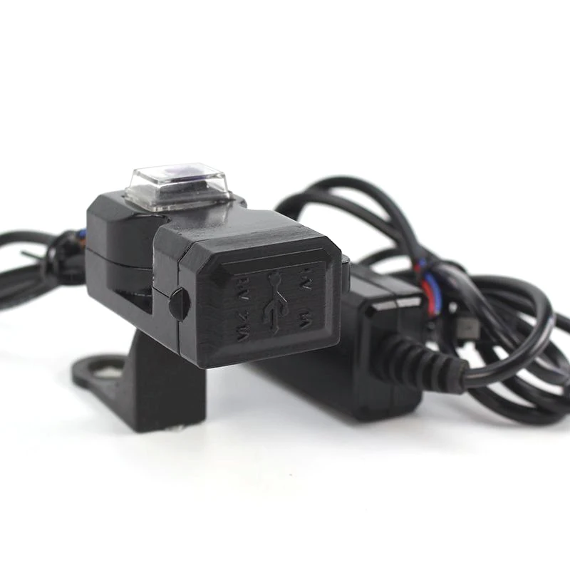 Универсальное зарядное устройство для мотоцикла DC 5V 3.1A USB быстрое адаптер