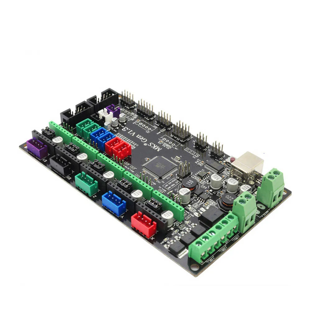 

New MKS GEN V1.3 Control Board Motherboard Ramps1.4 Compatible with USB Cable for 3D Printer