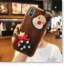 Easterm X Чехлы новогодний Рождественский теплый зимний чехол для iPhone X XS 6 6 S Plus 7 8 P XR XS MAX чехол для сотового телефона - Цвет: Шоколад
