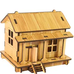 HIINST best-продавец DIY Дом 3d пазл игрушки деревянные взрослый детские игрушки разведки челнока Sept25