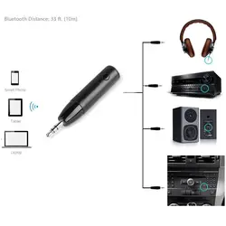 2018 продажа мм 3,5 мм Aux Jack беспроводной мини 4,1 приемник Bluetooth аудио Музыка адаптер автомобильный Aux кабель Бесплатная для громкоговорителя