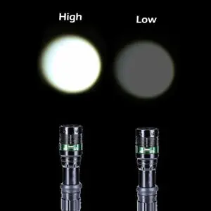 Охота 2000 люмен Масштабируемые CREE XM-L T6 светодиодный фонарь, карманный, с приближением, оружейный фонарь