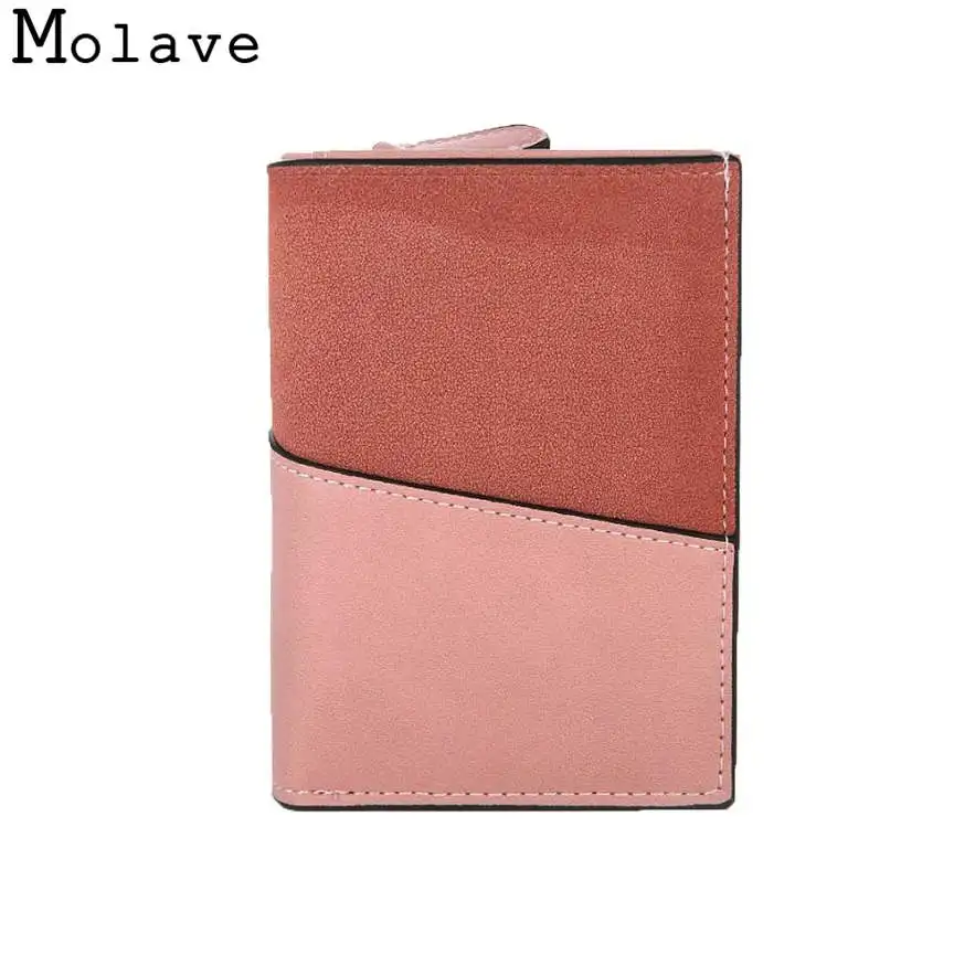 

Naivety Short Wallet PU Leather Patchwork Wallets Female Mini Patchwork Coin Purse Zipper Organizer Bag 30S71205 drop shipping