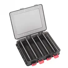 20x17x5 см двухслойная коробка для рыболовных снастей Деревянный чехол для креветок рыболовная приманка крючок лески инструмент для хранения с 10 отделениями