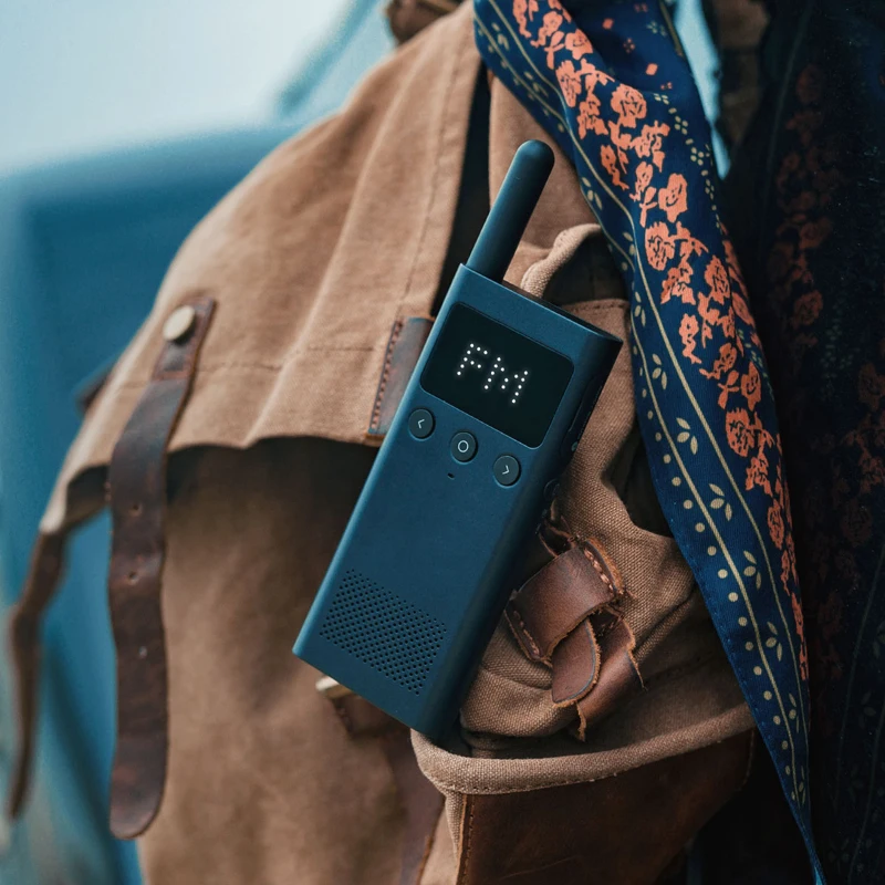 2018 Новинка Xiaomi Mijia Walkie Talkie 1S Смартфон приложение расположение поделиться с FM
