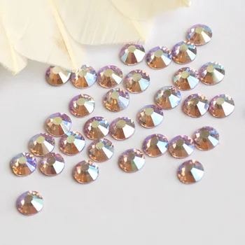 

2058HF SS16,SS20 Light Rose AB Hot Fix Rhinestones Applications for Clothes Stones and Crystals for Handicrafts DIY