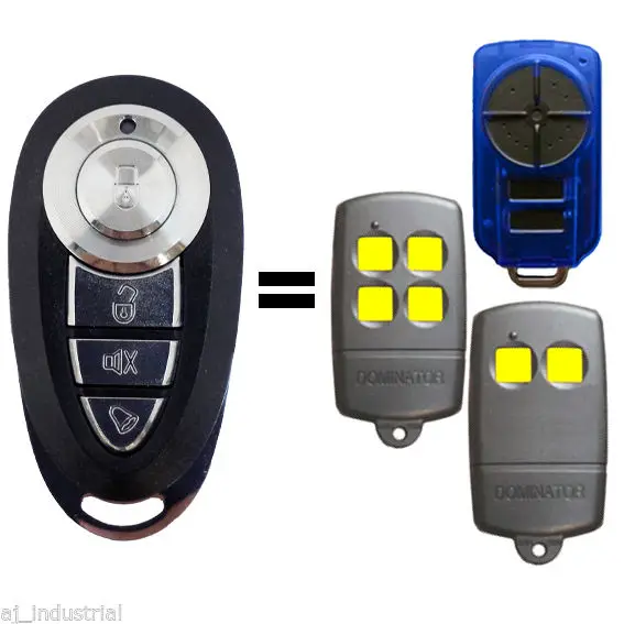 

10pcs for Dominator DOM501 DOM502 DOM505 YBS2 YBS4 Gate/Garage Door Remote