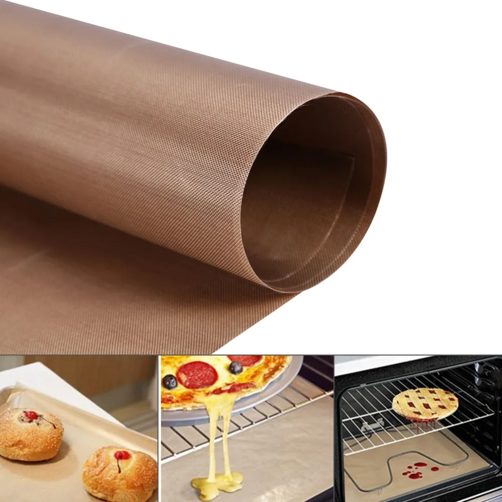 200pcs/lot 60*40CM Baking Mats High Tempreture Resistant Cloth BBQ