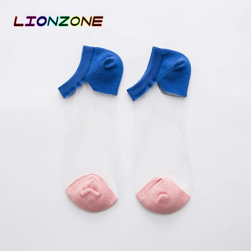 LIONZONE Весна Лето Популярные женские носки корейская мода Harajuku Kawaii невидимые