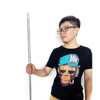 

Metal Magic Telescopic Stick Silver Unique Telescopic Rod Martial Arts Magic Pocket Outdoor Party Magic Show Props