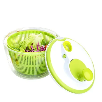 

Newly Salad Spinner with Pouring Spout 5L Large Capacity Vegetables Dryer Sieve Strainer Colander Basket MK