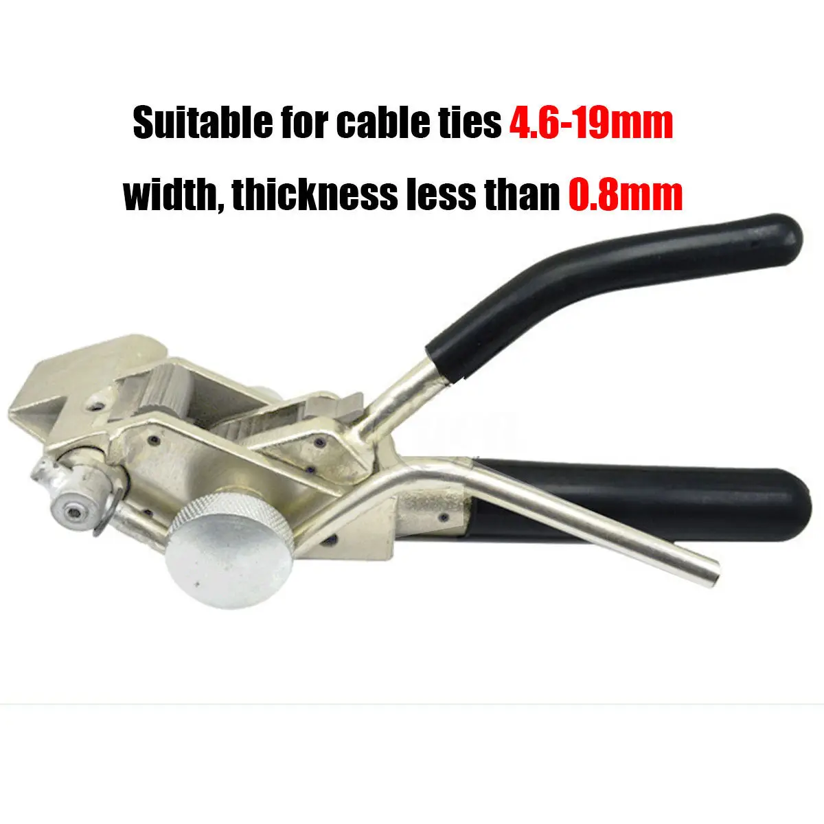1 x Stainless Steel Metal Pliers Crimper Tensioner Cutter Tool Cable Tie Fasten Tool Hand tools