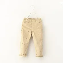 Y60858635 зимние модные детские штаны для девочек зимние детские штаны брюки для девочек Одежда для маленьких девочек детская одежда