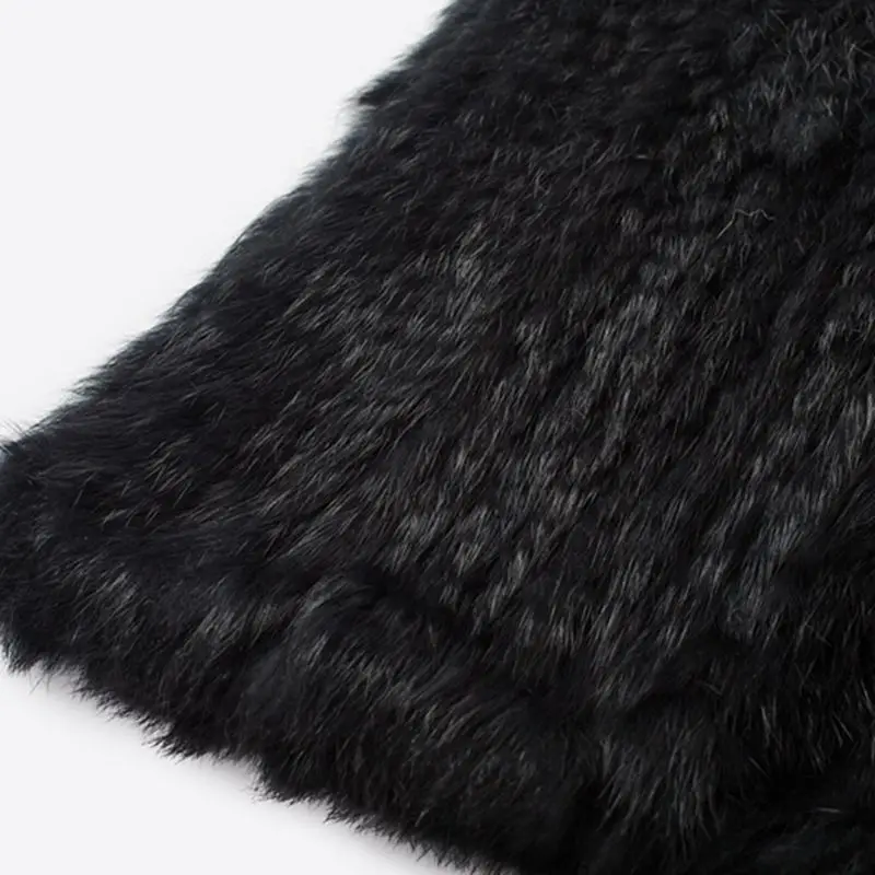 Норковая шуба новинка 2018 вязаный женский жилет из искусственного меха одежда без