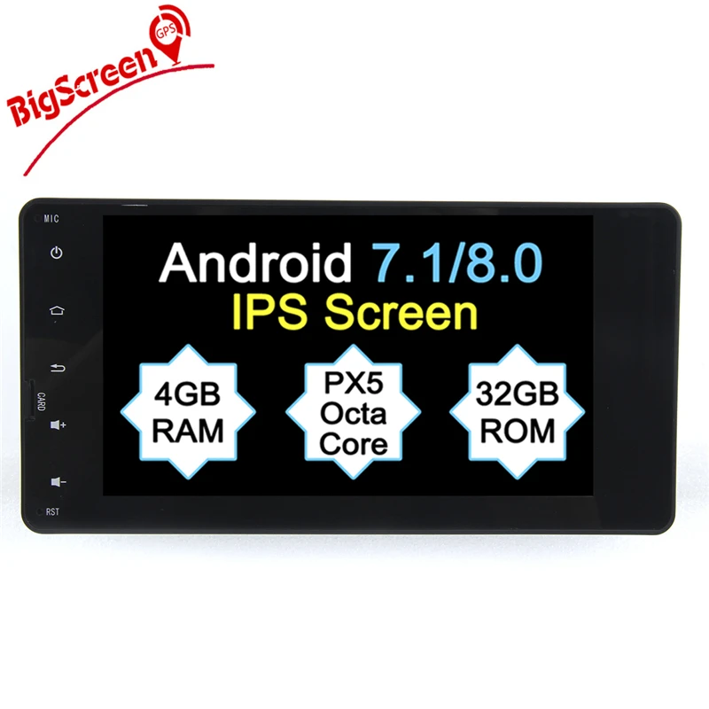 Sale 7" Android 8.0 Car DVD Player GPS Navigation For Mitsubishi OUTLANDER LANCER ASX Headunit Stereo Radio Setnav Multimedia Wifi 1