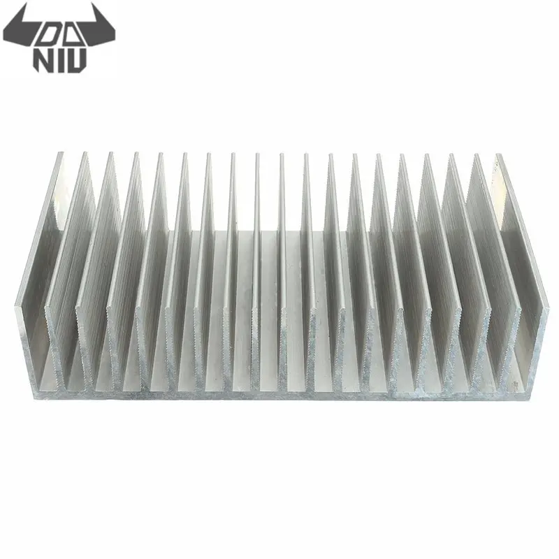 

DANIU 182x100x45mm Aluminum Heat Sink Heat Sink For High Power LED Amplifier Transistor Cooler High Power LED Amplifier Transist