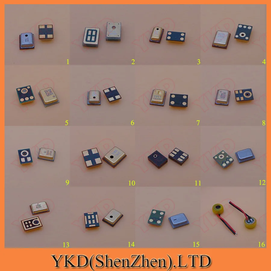 16 Modelli 1Pcs Microfono Interno Mic Parte Di Riparazione Per Huawei Xiaomi Lenovo Asus Motorola Moto G G2 G3 G4 G5 X X2 X + 1 X Gioco G4 Più