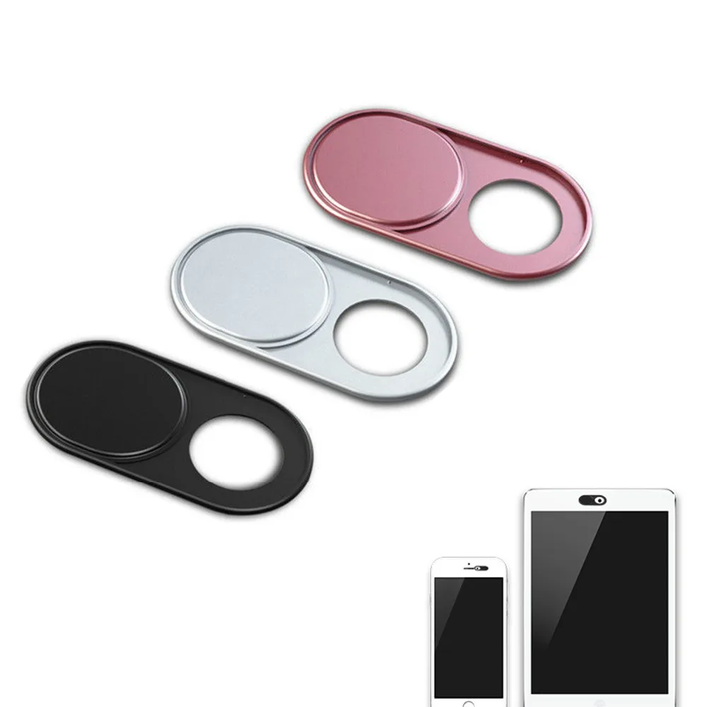

WebCam Shutter Slider Cover Camera Privacy Protector Sticker Metal Plastic Cover Case For iPhone Samsung Web iPad Tablet phone