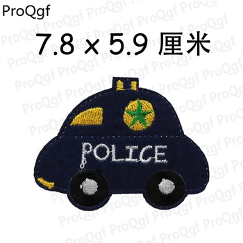 

Prodgf 5Pcs A Set police children cloth repair fabric