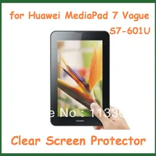 5 шт. прозрачная защитная пленка для экрана размером 189x140 мм для HuaWei MediaPad 7 Vogue S7-601u без розничной упаковки Защитная ЖК-пленка