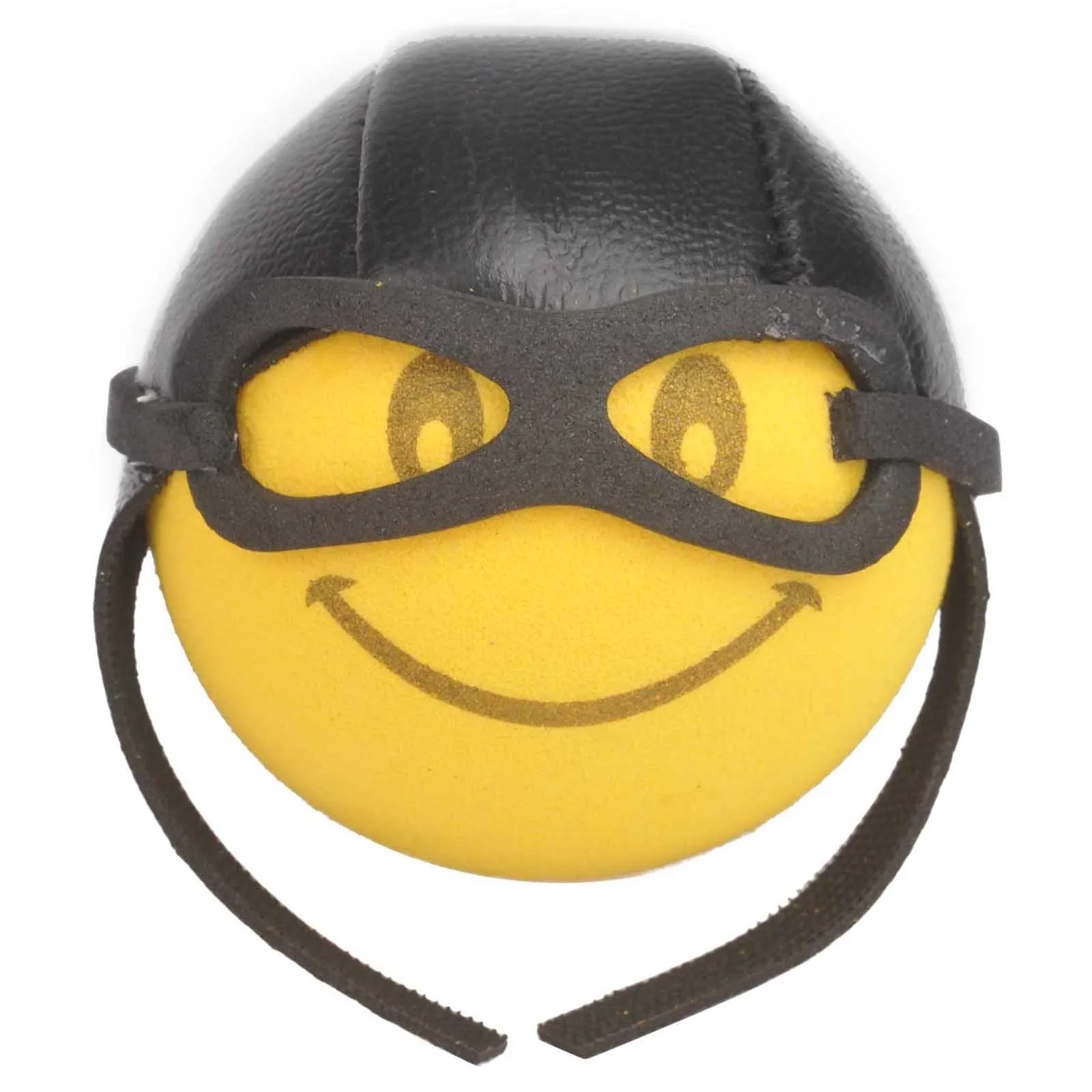 

1PC Cute Car Roof Aerial Smiley Yellow Happy Face Pilot Antenna Ball Pen Topper For Auto Exterior Decoration
