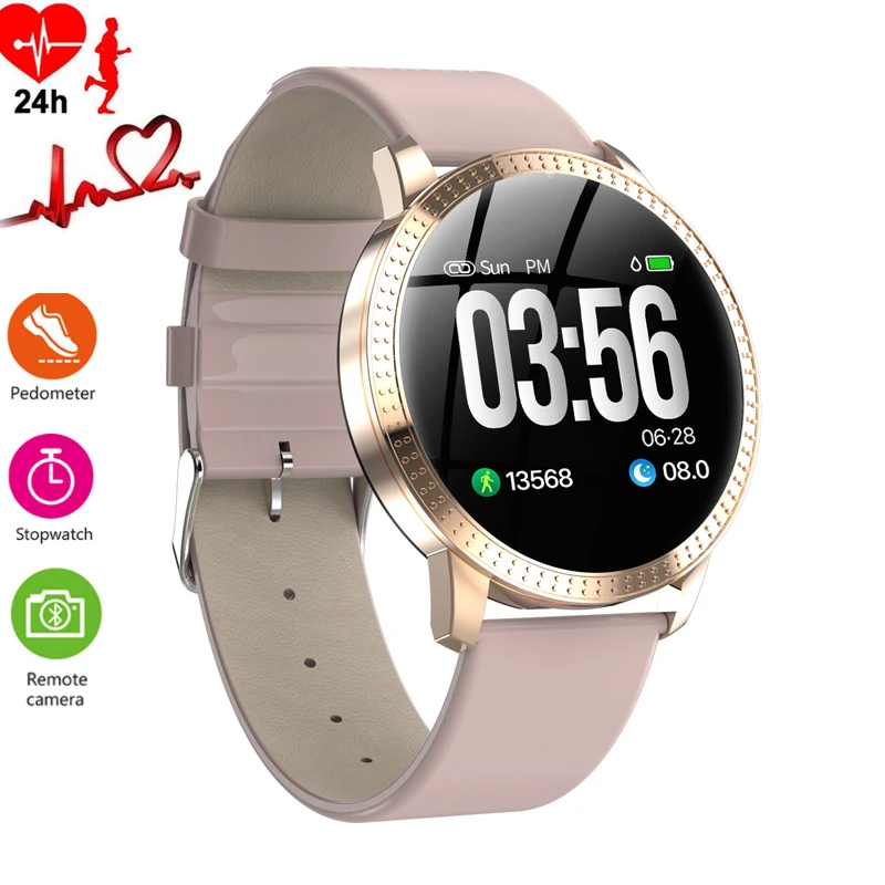 Women Smart Watch Waterproof Calorie Pedometer Sport Womens Wrist Watch