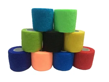 

Wholesale 5CMx4.5M Multifunctional Non-woven bandage Self-adhesive sport elastic bandage Medical adhesive bandage