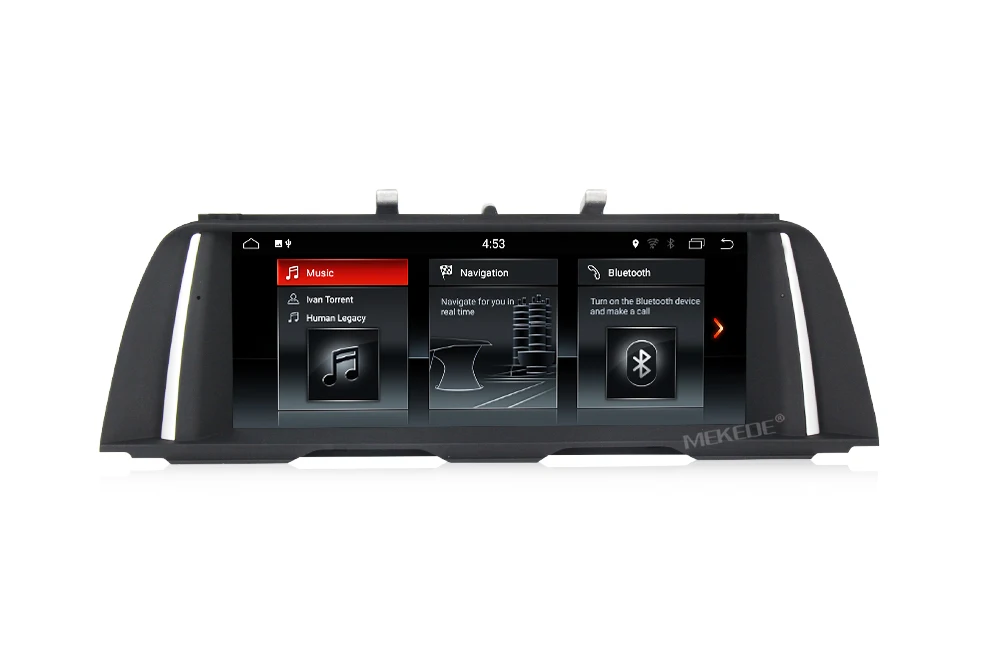 NaviFly Android gps навигация автомобильный мультимедийный плеер для BMW 5 серии F10 F11(2011-) CIC/NBT Android Смарт стерео головное устройство