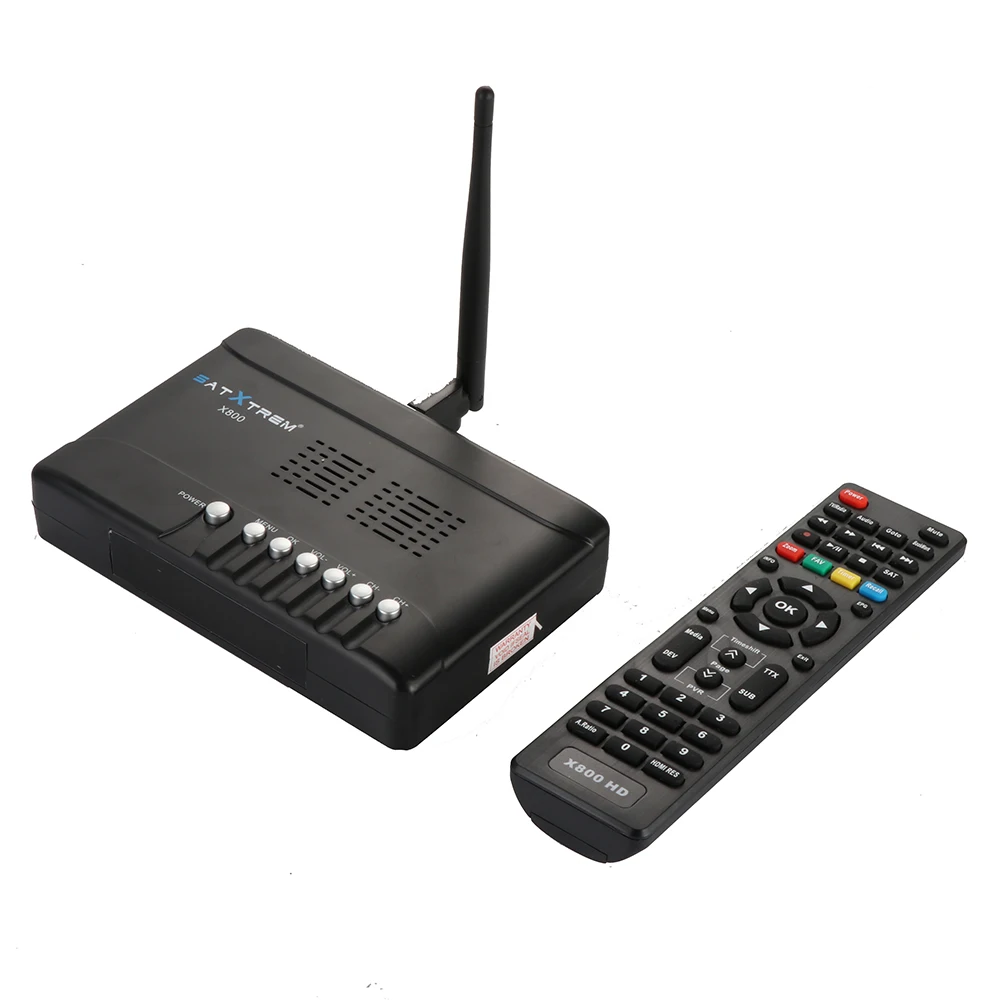 Satxtrem X800 HD 1080P DVB-S2 высокой четкости цифровой спутниковый приемник тюнер DVB S2 приемник Поддержка USB WiFi Dollby AC3 Cccam