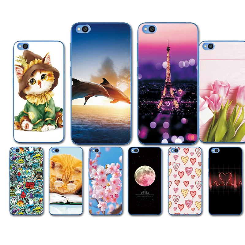 

Phone Case For Xiaomi Redmi Go Protective Silicone TPU Heart Cover For Xiaomi Redmi Go RedmiGo Case 5.0inch Case Fundas Capa